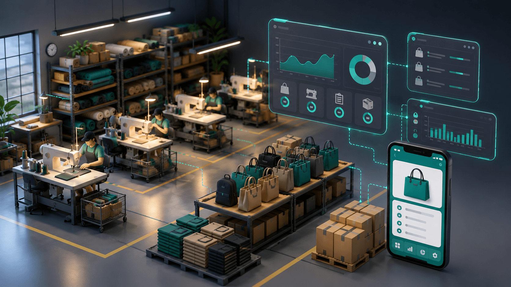 Wholesale & Bag Manufacturing Operations Platform