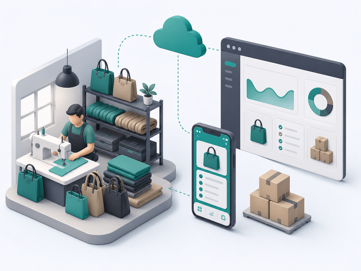 Wholesale & Bag Manufacturing Operations Platform