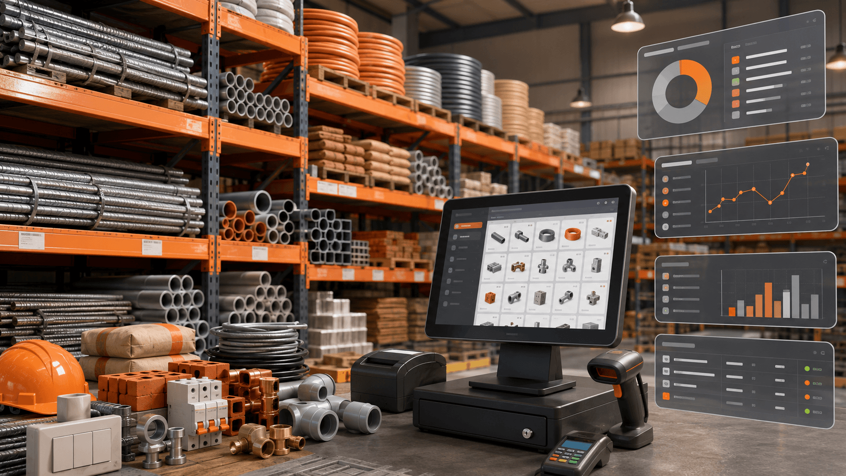 Construction Materials Retail & POS Platform