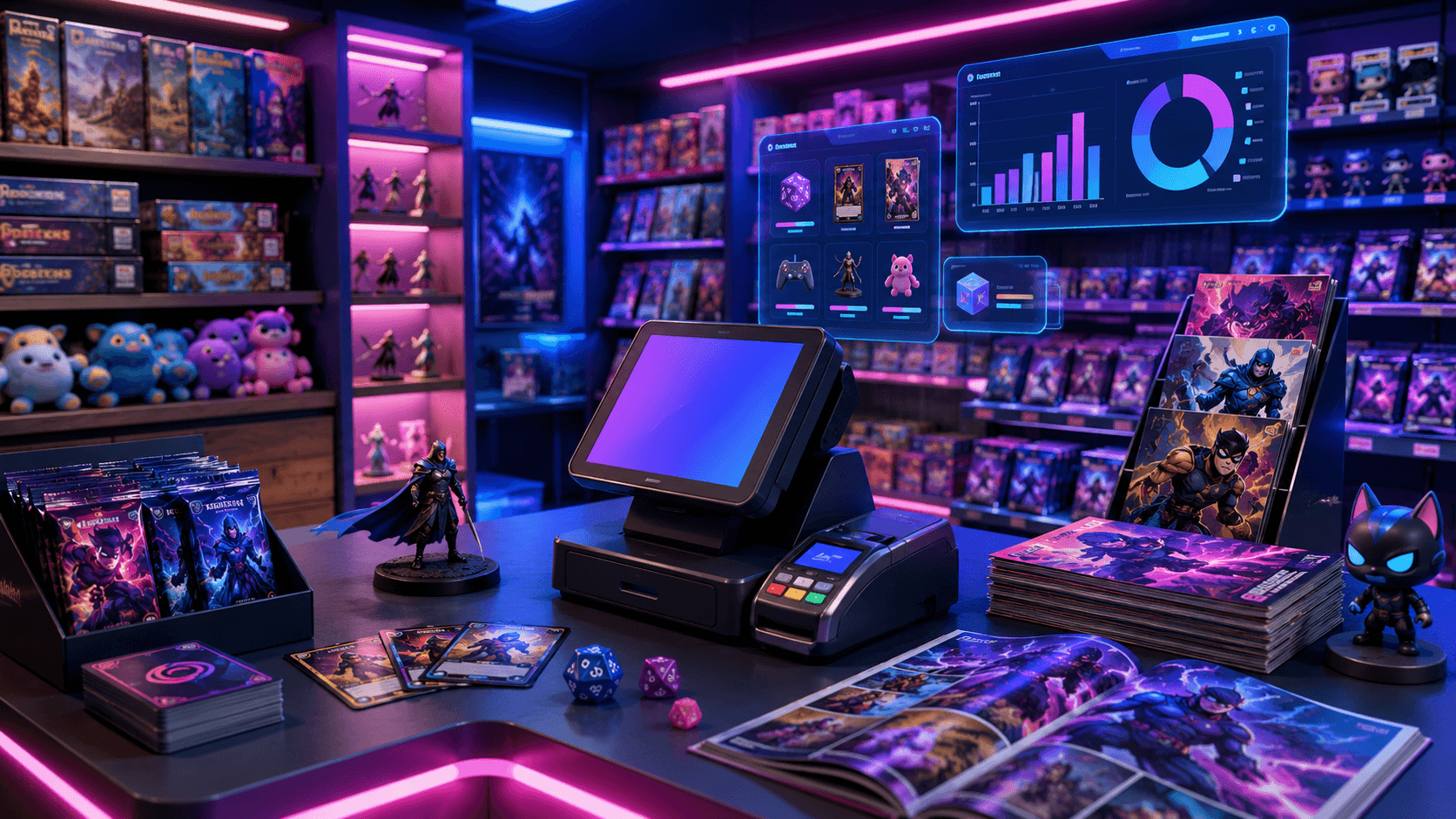 Gaming & Hobby Retail Management Platform