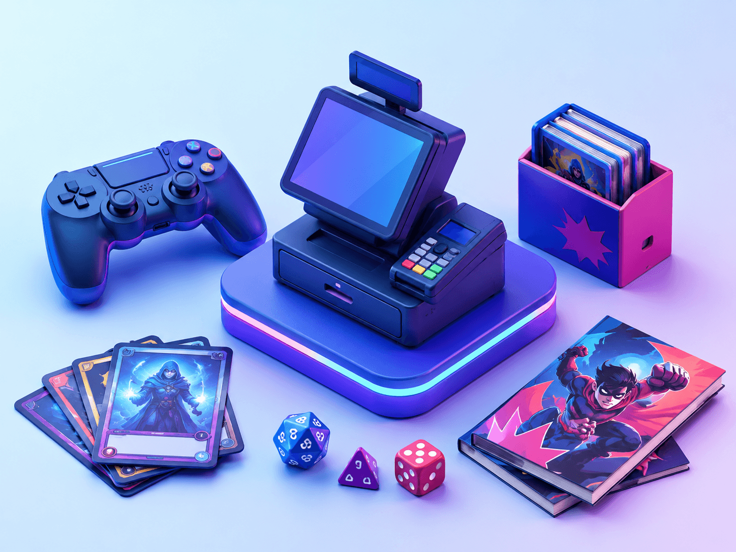 Gaming & Hobby Retail Management Platform